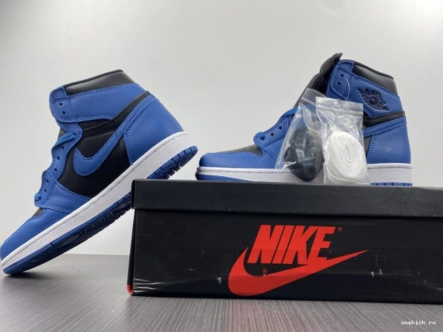 Rep Onekick Marina 555088-404 1 High Air 'Dark OG Jordan Blue' Retro 0821